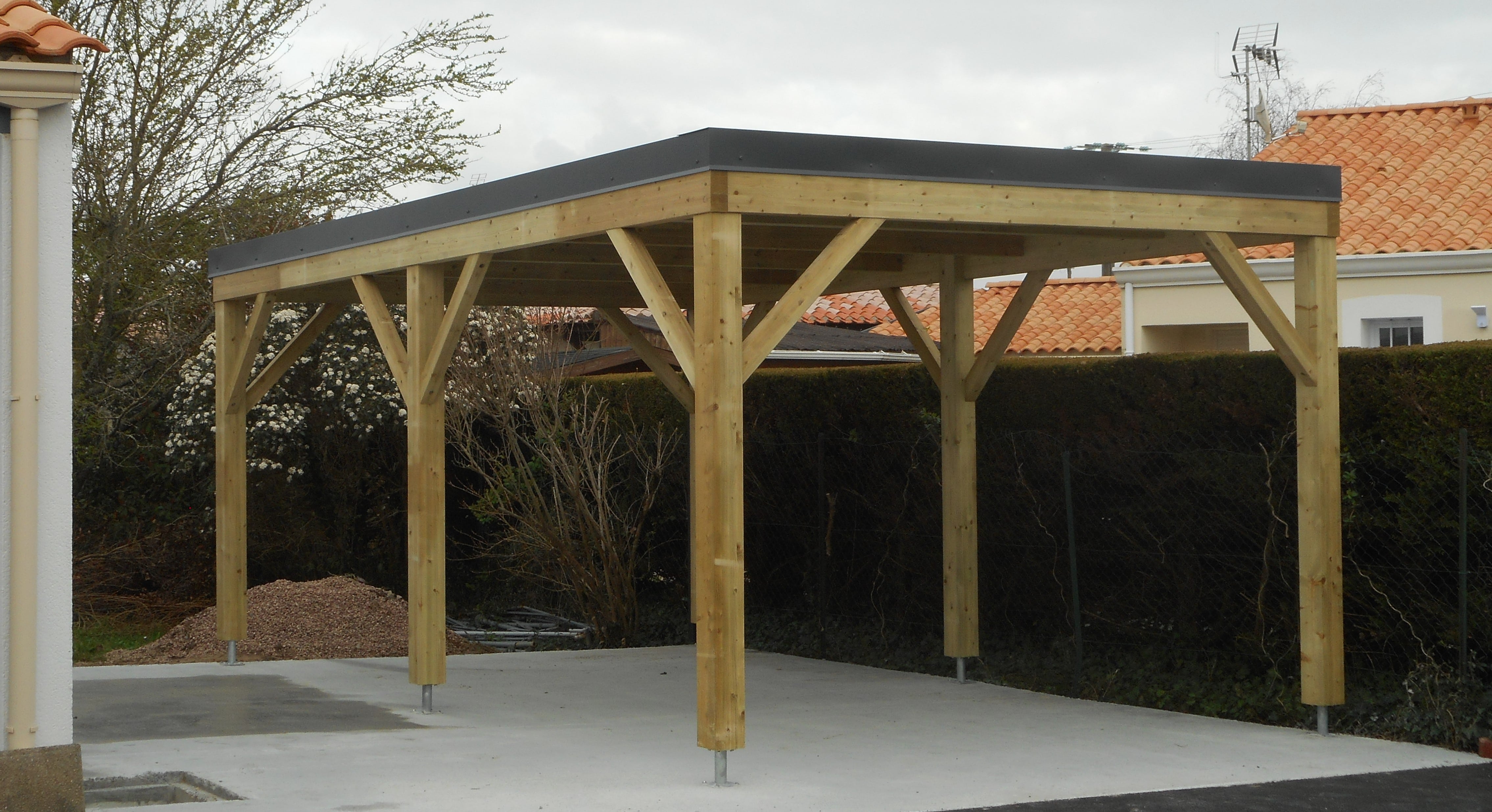 Carports pour voitures Autour du Bois Concept